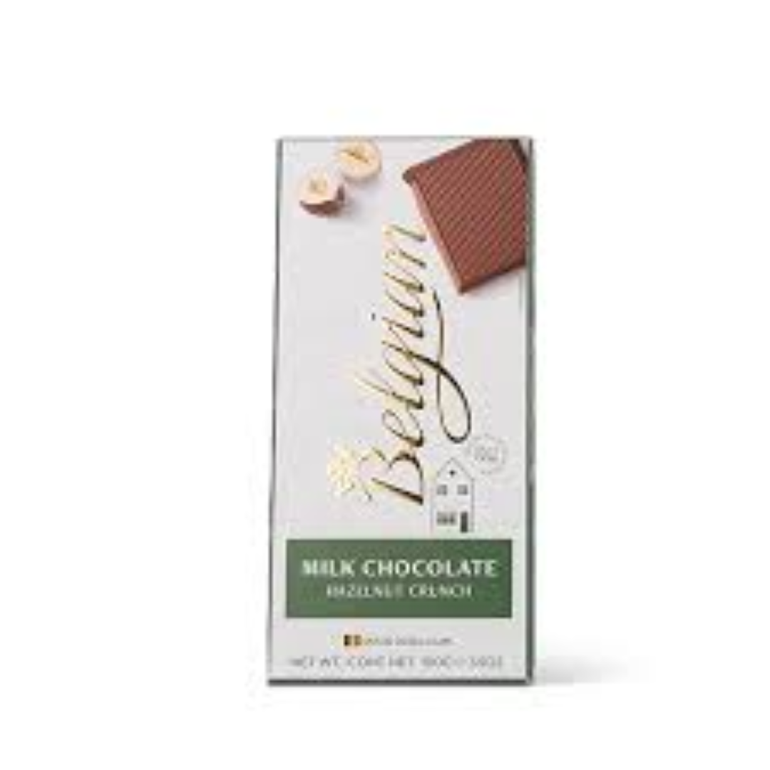 THE BELGIAN MILK HAZELNUT CRUNCH 100G